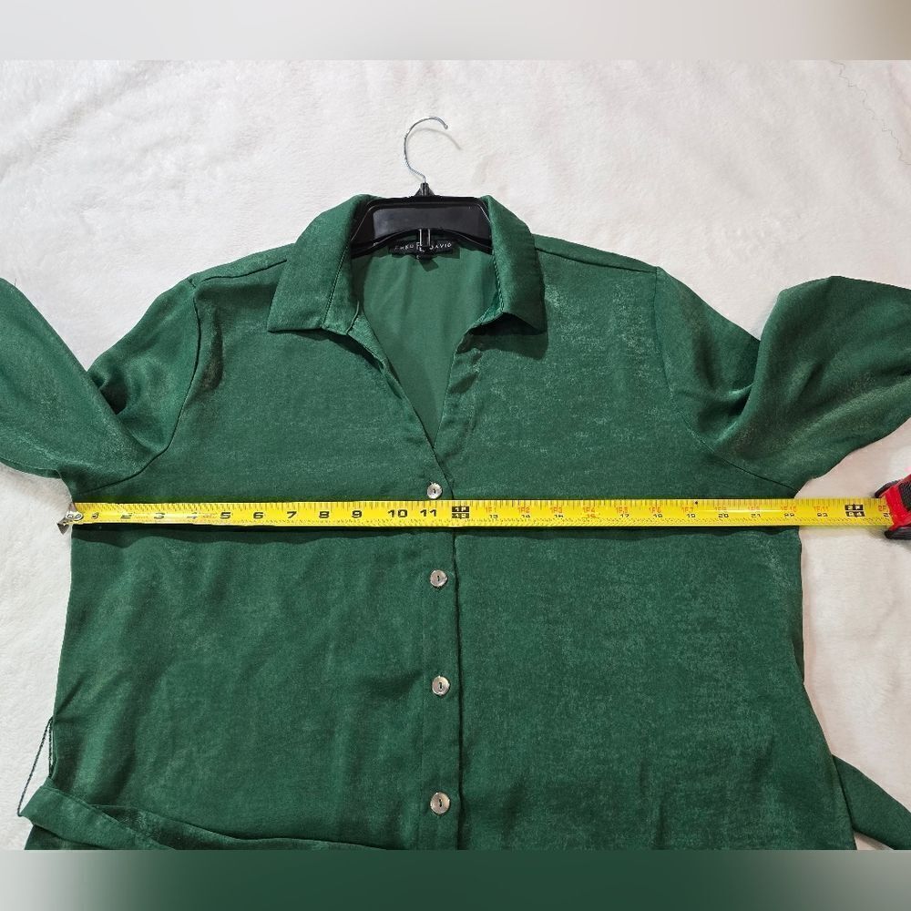 "Fred David" women shirt dress size L - Picture 11 of 14